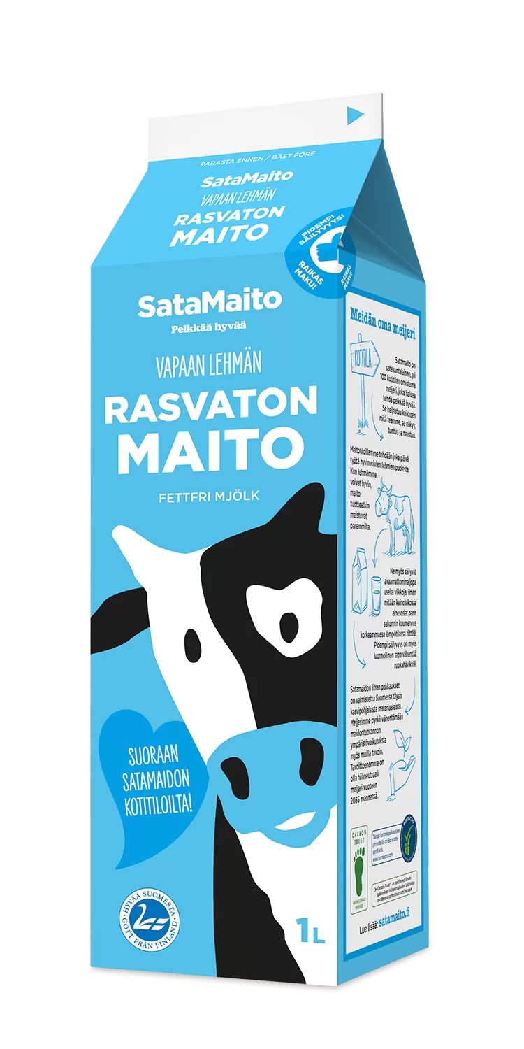 Rasvaton maito 1 l